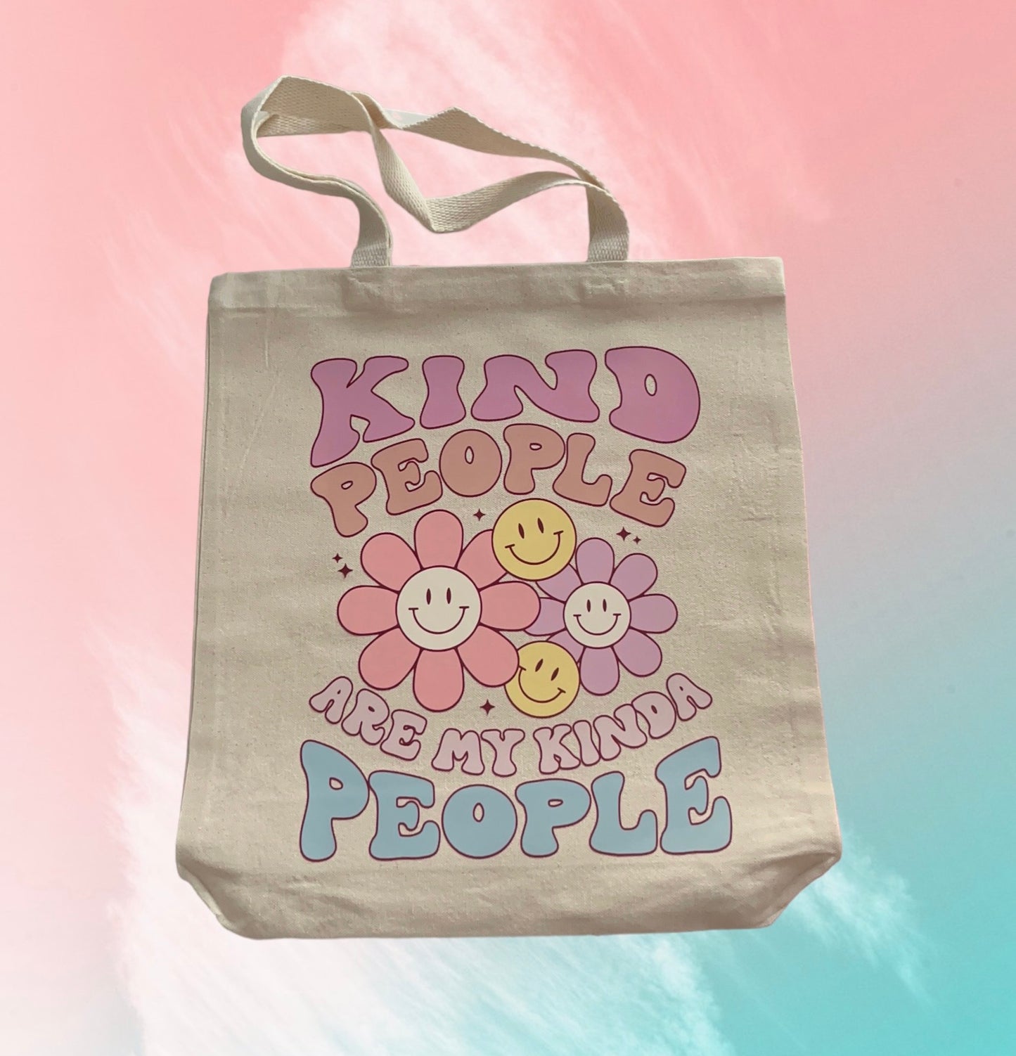 Kind People Canvas Tote Bag